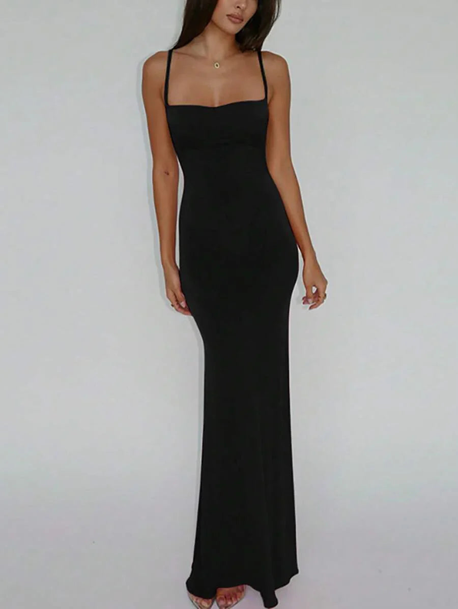 VERDÉ - Maxi Bodycon Slip Dress