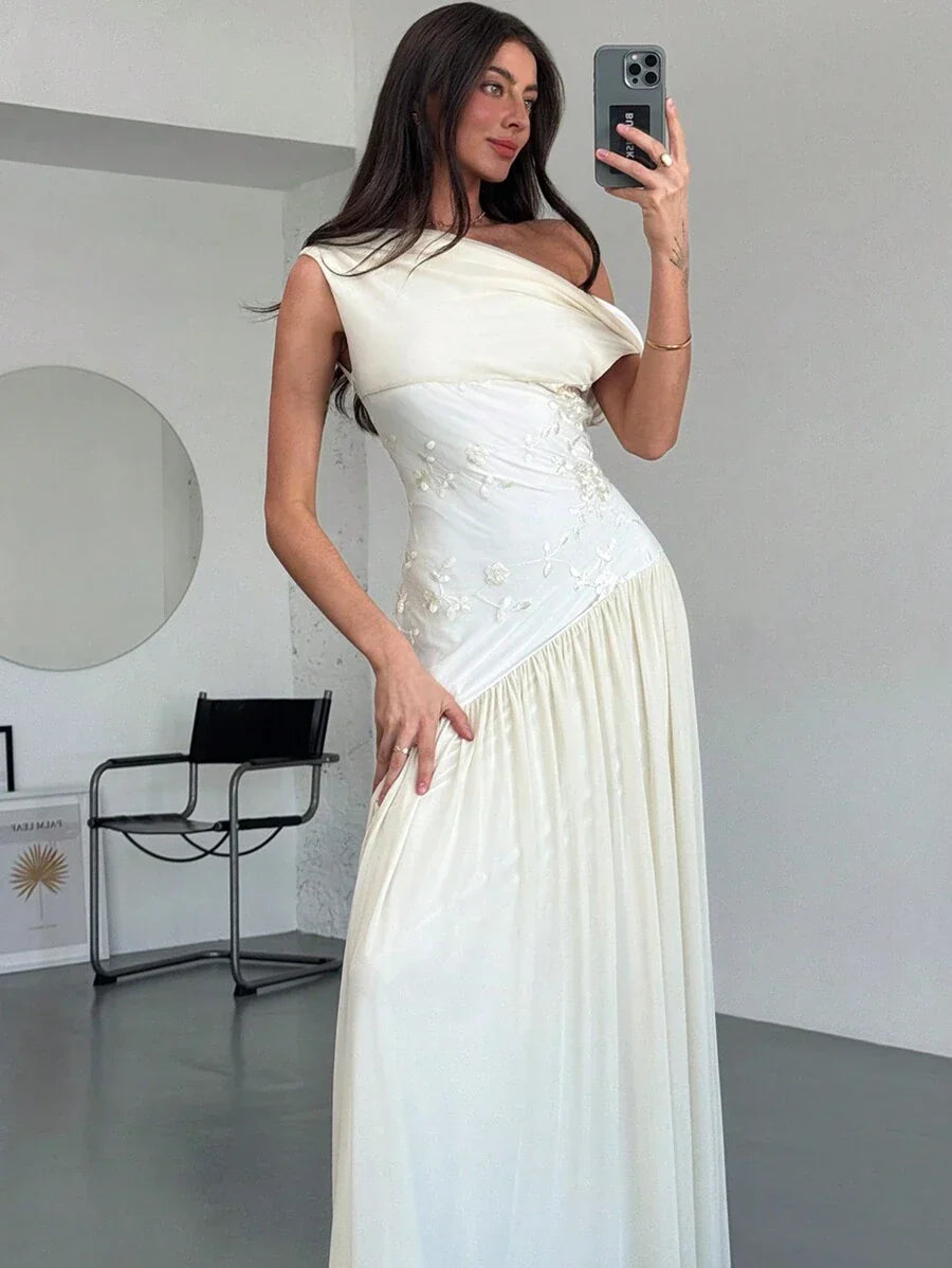 ÉVOLEA - Asymmetric Maxi Dress