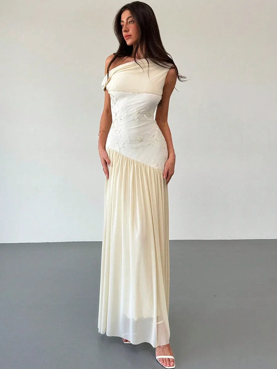 ÉVOLEA - Asymmetric Maxi Dress
