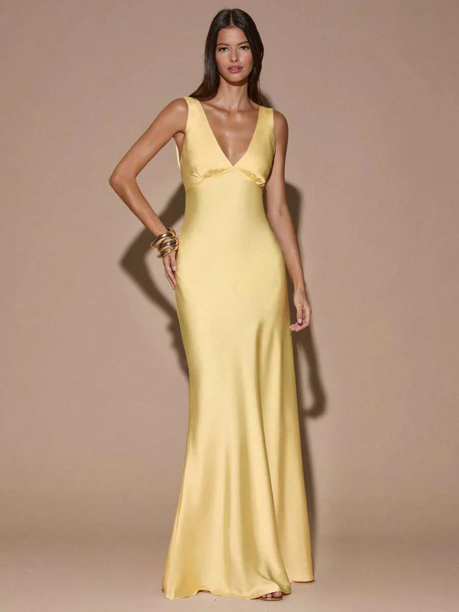 SOLÉA - Backless Maxi Dress