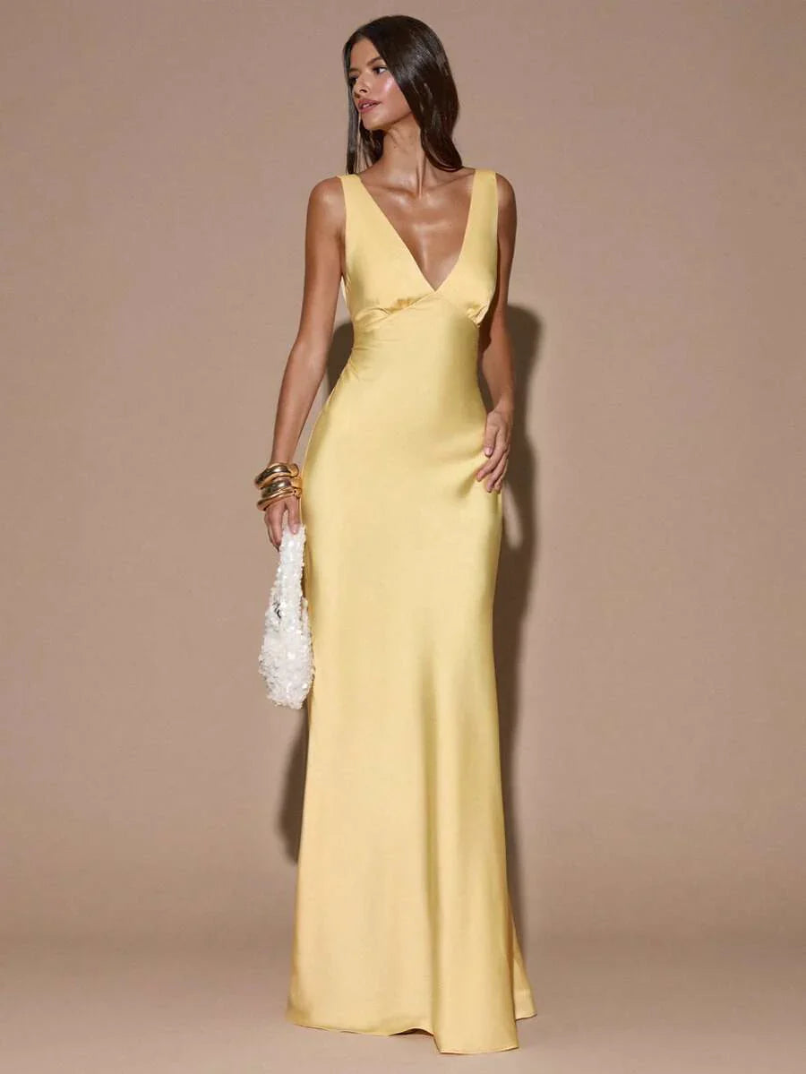 SOLÉA - Backless Maxi Dress