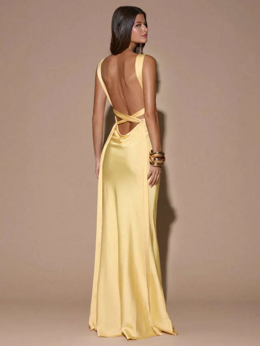 SOLÉA - Backless Maxi Dress