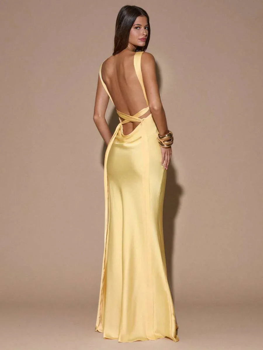 SOLÉA - Backless Maxi Dress