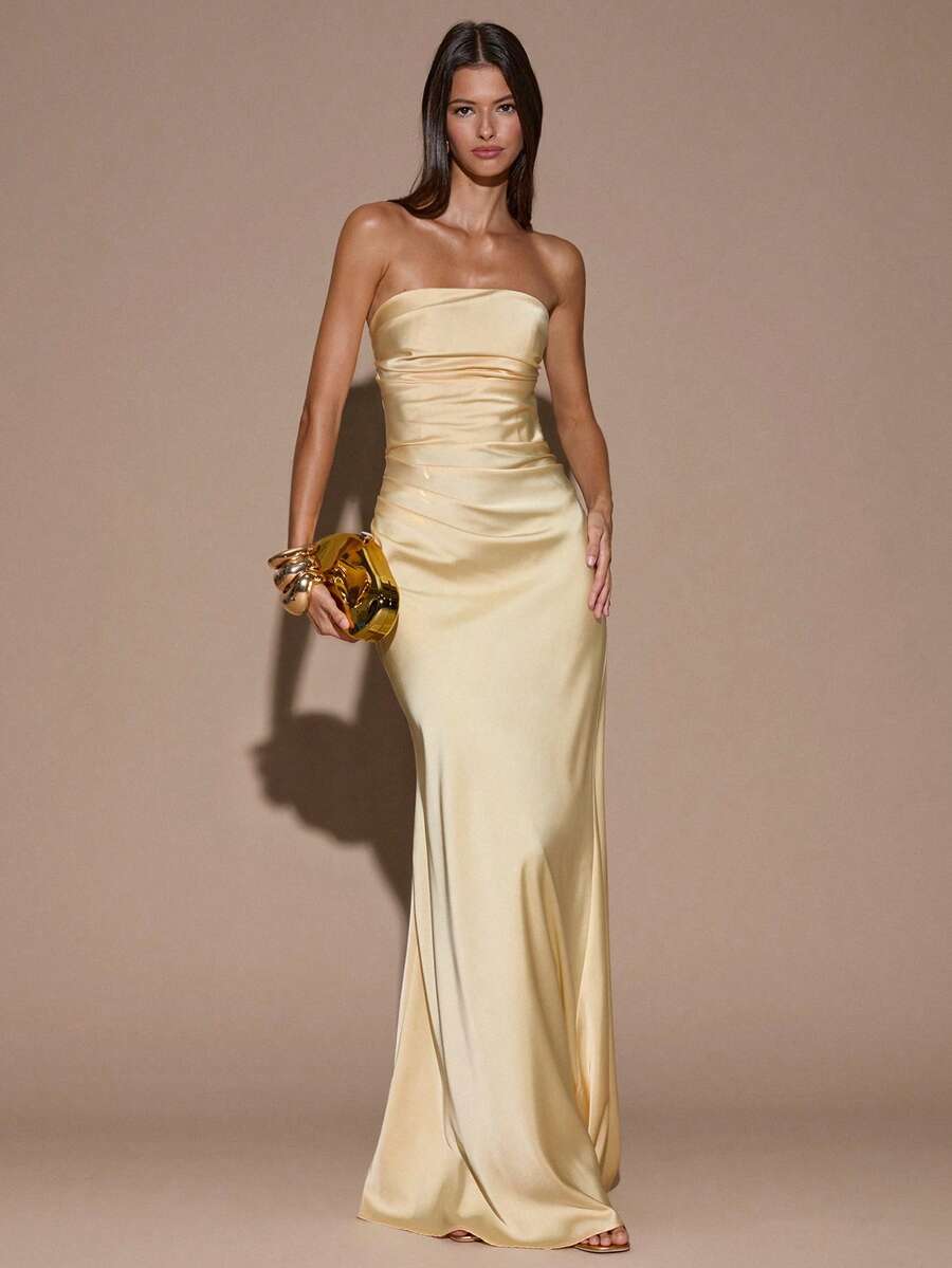 RAVELLE - Backless Mermaid Maxi Dress
