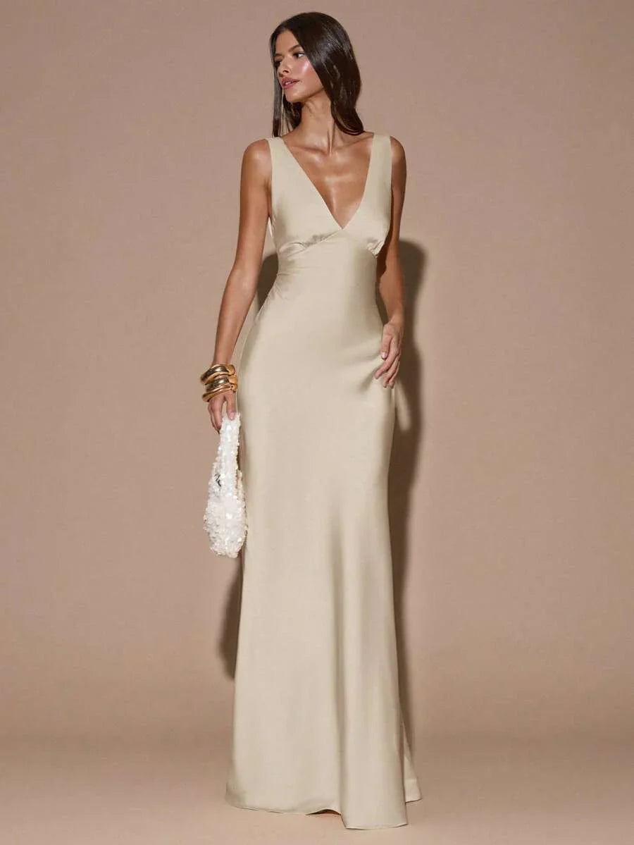 SOLÉA - Backless Maxi Dress