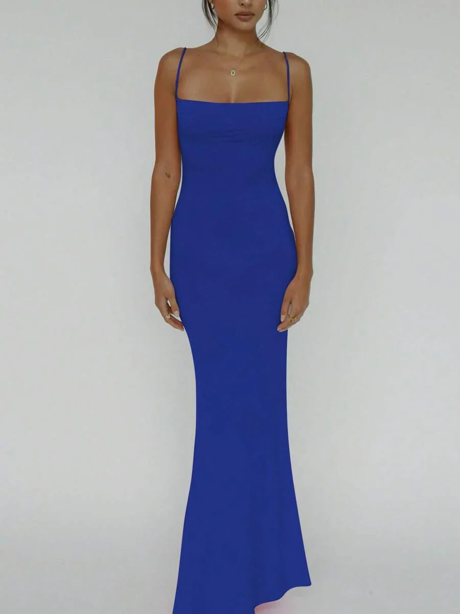 VERDÉ - Maxi Bodycon Slip Dress