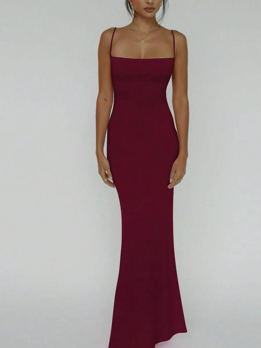 VERDÉ - Maxi Bodycon Slip Dress