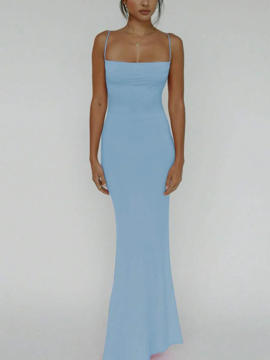 VERDÉ - Maxi Bodycon Slip Dress