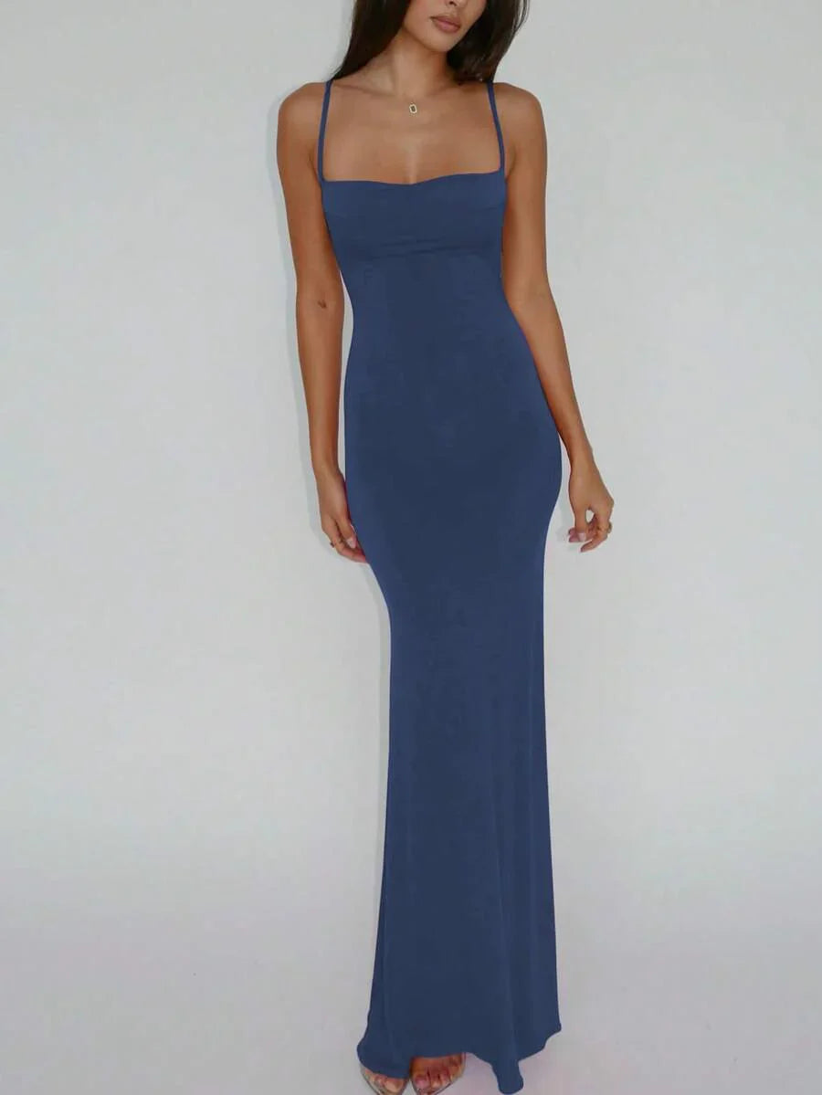 VERDÉ - Maxi Bodycon Slip Dress