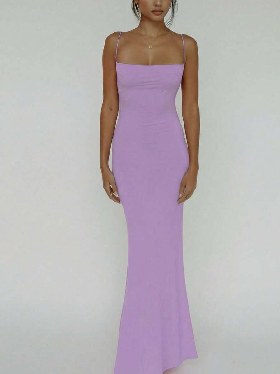VERDÉ - Maxi Bodycon Slip Dress
