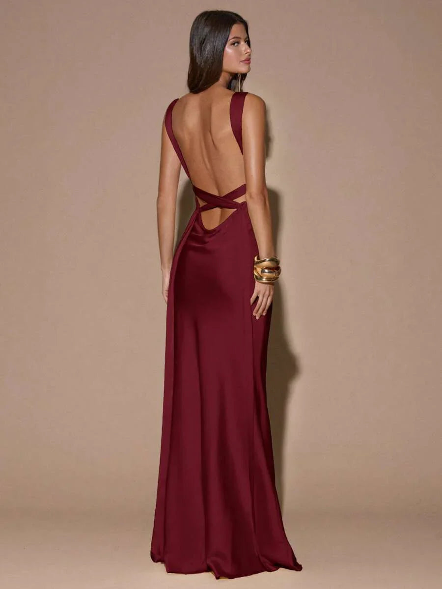 SOLÉA - Backless Maxi Dress