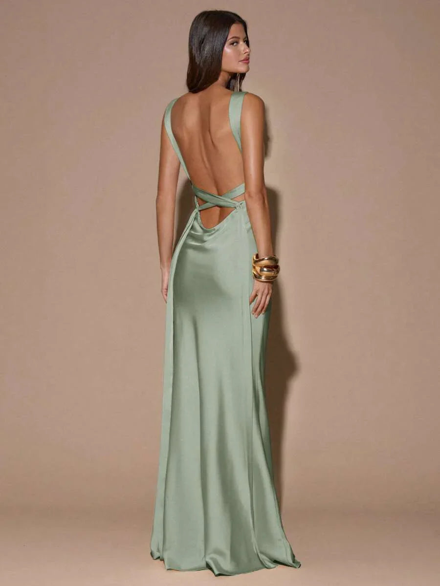 SOLÉA - Backless Maxi Dress