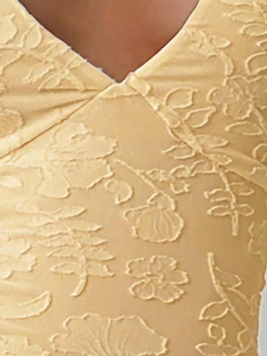 ROUGELLE - Halter Neck Backless Mermaid Maxi Dress
