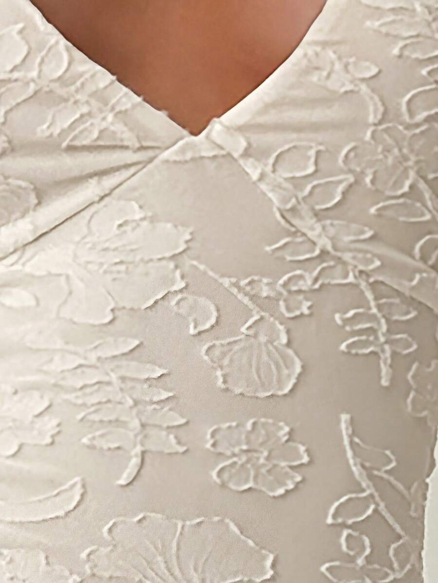 ROUGELLE - Halter Neck Backless Mermaid Maxi Dress