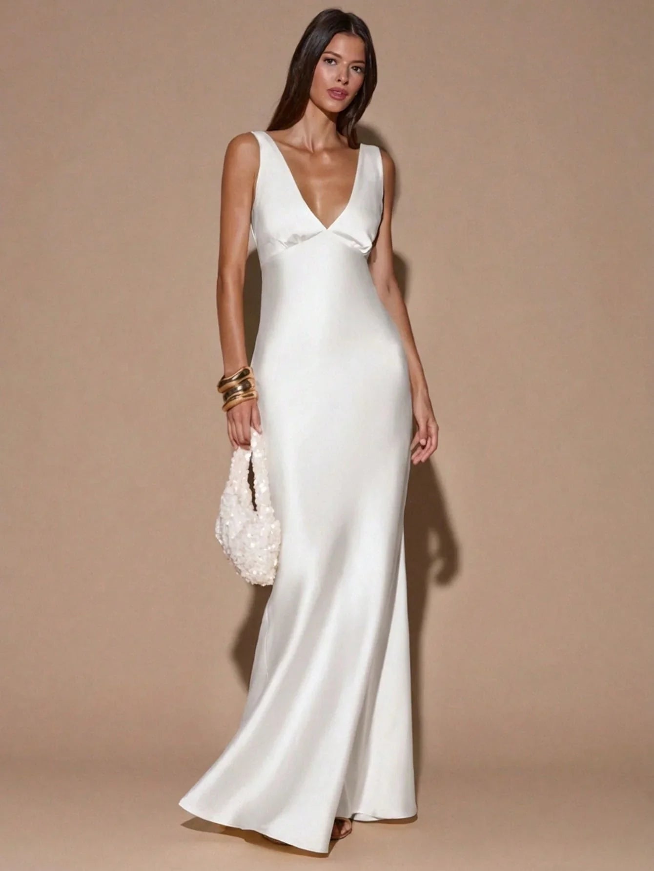 SOLÉA - Backless Maxi Dress