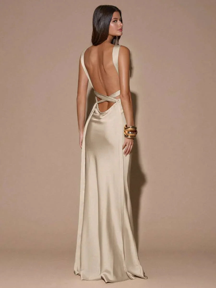 SOLÉA - Backless Maxi Dress