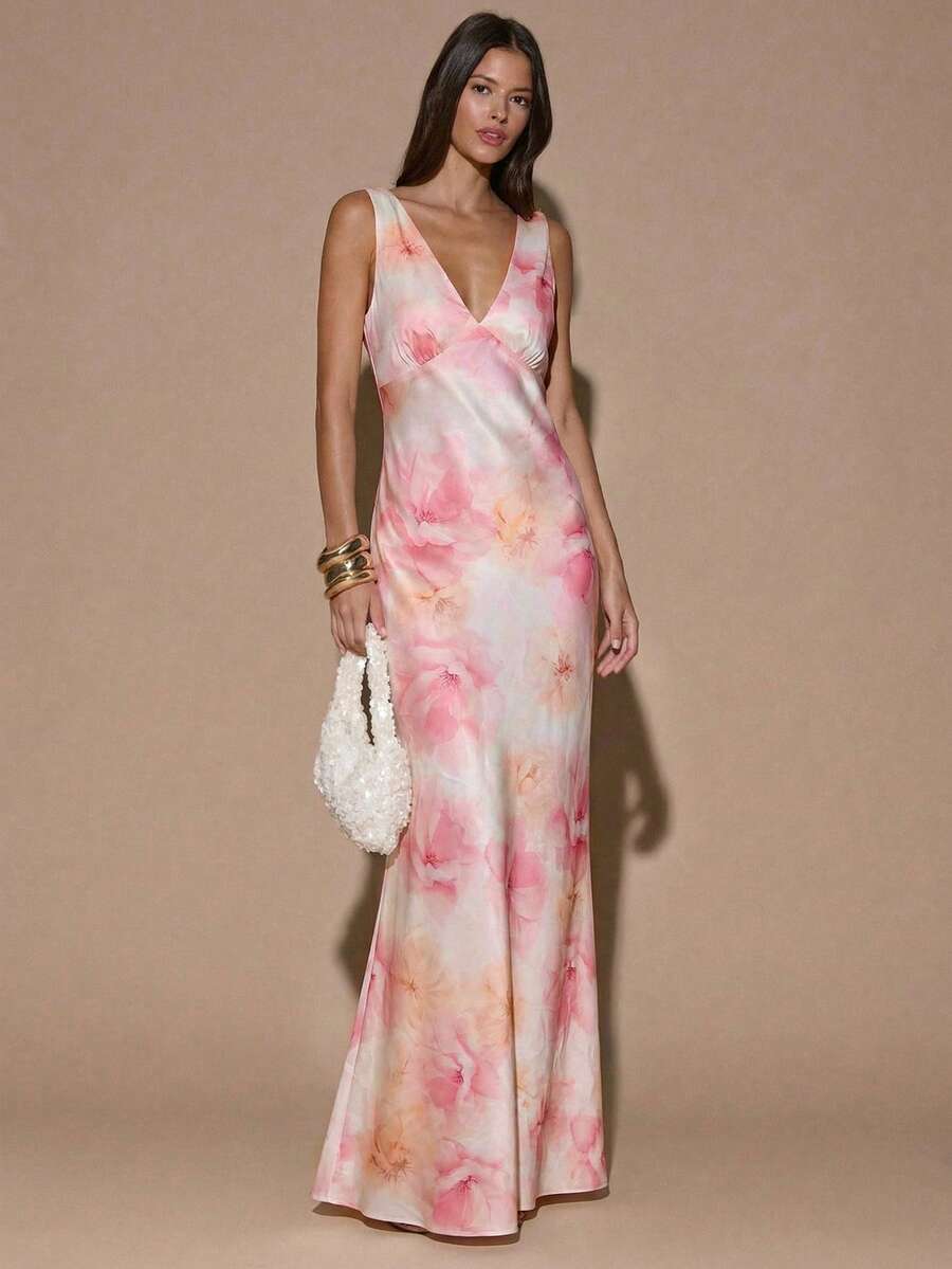 SOLÉA - Backless Maxi Dress