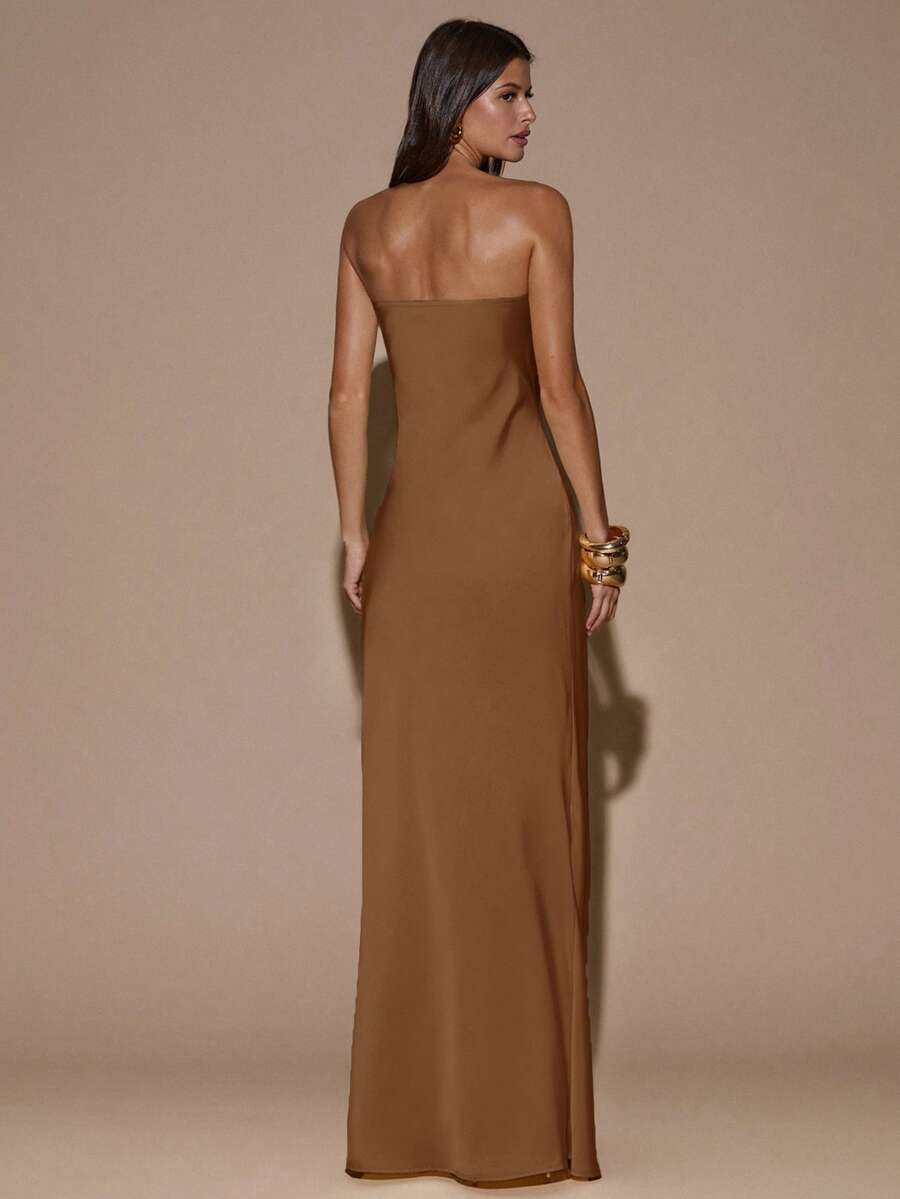RAVELLE - Backless Mermaid Maxi Dress