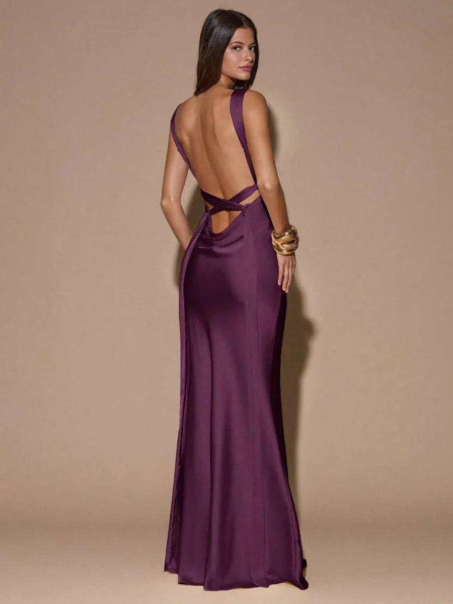SOLÉA - Backless Maxi Dress